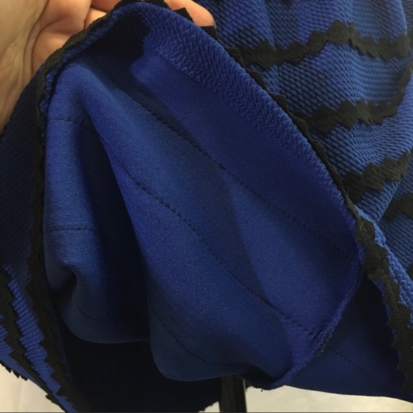 🛑SOLD🛑As U Wish royal blue bow belt sleeveless - Picture 7 of 8